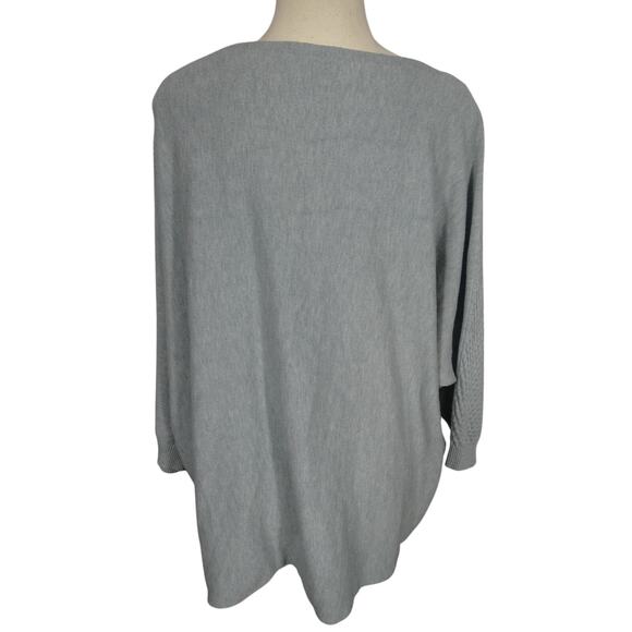 Vila Milano Women's Waffle Knit Pullover Sweater Dolman Sleeves Mint Green - Picture 3 of 8